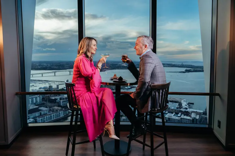 Romantic evening at SkyCity